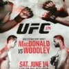 Sold Out Posters UFC 174 - 2014 Poster Print Johnson Vs. Bagautinov And Macdonald Vs. Woodley MMA