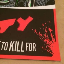 Sin City 2 - 2014 Cristiano Suarez Poster A Dame To Kill For Movie Print Movie/TV Posters