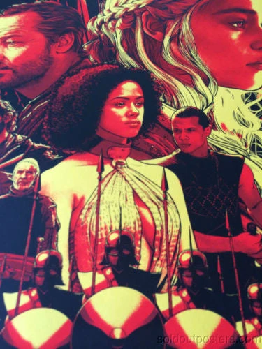 Game Of Thrones House Targaryen - Joshua Budich Poster Print SIGNED #'d/200 4 Game Of Thrones House Targaryen - Joshua Budich Poster Print SIGNED #'d/200