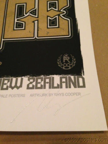 Queens Of The Stone Age - 2014 Rhys Cooper Poster NIN QOTSA Vector Arena Auc 6 Queens Of The Stone Age - 2014 Rhys Cooper Poster NIN QOTSA Vector Arena Auc