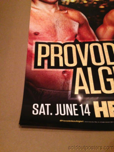 Sold Out Posters Provodnikov Vs. Algieri 2014 Poster Print HBO Boxing After Dark 6/14/2014 6 Sold Out Posters Provodnikov Vs. Algieri 2014 Poster Print HBO Boxing After Dark 6/14/2014
