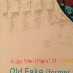 Old Fake - 2009 Delicious Design League Poster Print, Chicago, IL