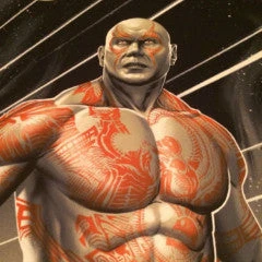 Drax - Phantom City Creative 2014 Poster Print Guardians Of The Galaxy MONDO