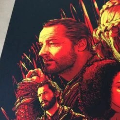 Game Of Thrones House Targaryen - Joshua Budich Poster Print SIGNED #'d/200 10 Game Of Thrones House Targaryen - Joshua Budich Poster Print SIGNED #'d/200