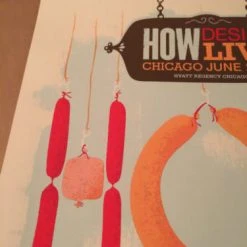 How Design Live - Delicious Design Poster Print Chicago, IL Hot Dog Screen Print Art Prints 8 How Design Live - Delicious Design Poster Print Chicago, IL Hot Dog Screen Print Art Prints