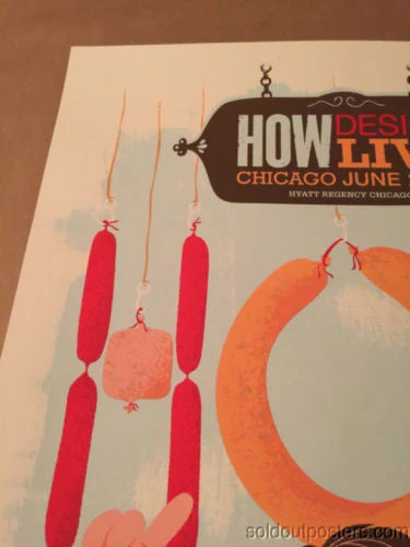 How Design Live - Delicious Design Poster Print Chicago, IL Hot Dog Screen Print Art Prints 4 How Design Live - Delicious Design Poster Print Chicago, IL Hot Dog Screen Print Art Prints