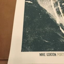 Mike Gordon - 2014 The Silent P Poster Wonder Ballroom Portland, OR Gig Posters