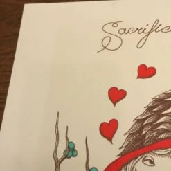 Art Prints Sacrifice For Love - 2014 Zed1 Poster Print UTBNY Hand Signed And Numbered/20 10 Art Prints Sacrifice For Love - 2014 Zed1 Poster Print UTBNY Hand Signed And Numbered/20