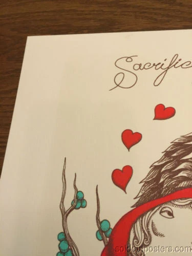 Art Prints Sacrifice For Love - 2014 Zed1 Poster Print UTBNY Hand Signed And Numbered/20 5 Art Prints Sacrifice For Love - 2014 Zed1 Poster Print UTBNY Hand Signed And Numbered/20