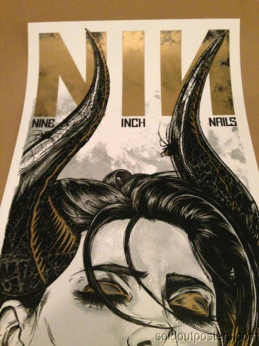 Queens Of The Stone Age - 2014 Rhys Cooper Poster NIN QOTSA Vector Arena Auc 5 Queens Of The Stone Age - 2014 Rhys Cooper Poster NIN QOTSA Vector Arena Auc