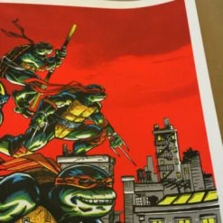 Movie/TV Posters No Time For Pizza - Tim Doyle Poster Print TMNT Teenage Mutant Ninja Turtles