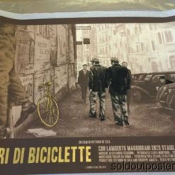 The Bicycle Thief - XUL1349 Poster Print VARIANT Italian Version FAMP Art Movie/TV Posters