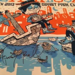 Michael Sieben Lollapalooza - 2013 Artist Poster Print SIGNED & NUMBERED Perry Farrell Sieben Gig Posters 14 Michael Sieben Lollapalooza - 2013 Artist Poster Print SIGNED & NUMBERED Perry Farrell Sieben Gig Posters
