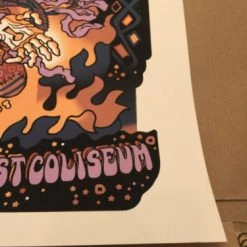 Gig Posters Widespread Panic 2014 Guy Burwell Poster Print Mississippi Coast Coliseum Biloxi