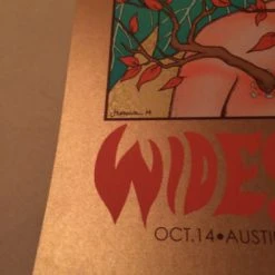 Widespread Panic - 2014 Jermaine Rogers Poster Austin City Limits ACL Copper Ed.