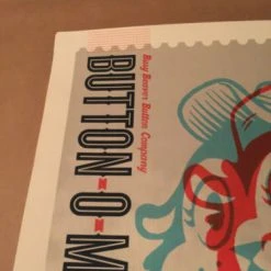 Art Prints Busy Beaver Button Co. - 2012 Delicious Design Poster Print Chicago, IL