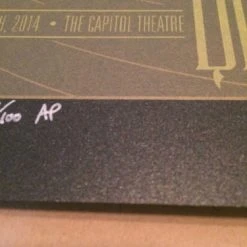 Queens Of The Stone Age - 2014 Todd Slater Poster Port Chester NY QOTSA