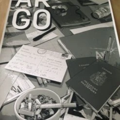 Argo - 2013 Matthew Woodson Poster Print Mondo Numbered