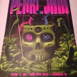 Pearl Jam - 2013 Jeff Soto Poster Print Philadelphia, PA 1st Edition Show 13 Pearl Jam - 2013 Jeff Soto Poster Print Philadelphia, PA 1st Edition Show