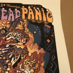 Gig Posters Widespread Panic 2014 Guy Burwell Poster Print Mississippi Coast Coliseum Biloxi