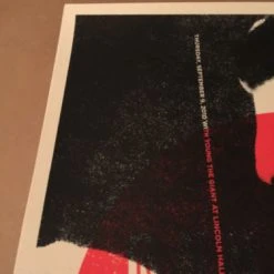 Marina - Delicious Design Poster Print Chicago, IL Lincoln Hall Young The Giant