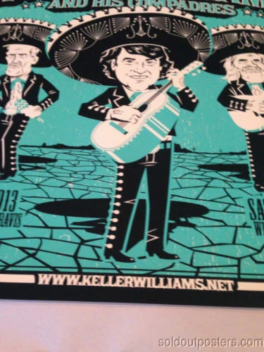 Keller Williams String Cheese Incident Leftover Salmon Poster Print Darin Shock Gig Posters 9 Keller Williams String Cheese Incident Leftover Salmon Poster Print Darin Shock Gig Posters