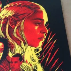 Game Of Thrones House Targaryen - Joshua Budich Poster Print SIGNED #'d/200 11 Game Of Thrones House Targaryen - Joshua Budich Poster Print SIGNED #'d/200