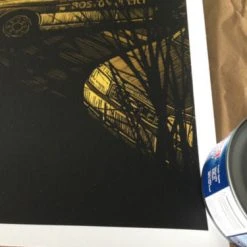 The Town - 2013 Daniel Danger Poster Print Mondo Variant Numbered Ed Of 160