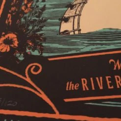 Yonder Mountain String Band - 2014 Status Serigraph Poster Augusta GA Jessye Nor Gig Posters