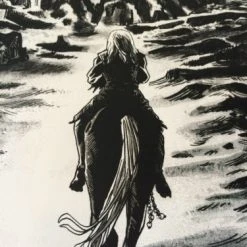 Game Of Thrones Gift For The Night's King - Tim Doyle Poster Print Black & White