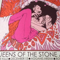 Queens Of The Stone Age - 2013 Jermaine Rogers Poster Print Boston MA Kills
