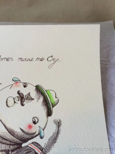 Art Prints Onions And Women Make Me Cry 2014 Zed1 Poster Print SIGNED #'d Hand Embellished 6 Art Prints Onions And Women Make Me Cry 2014 Zed1 Poster Print SIGNED #'d Hand Embellished