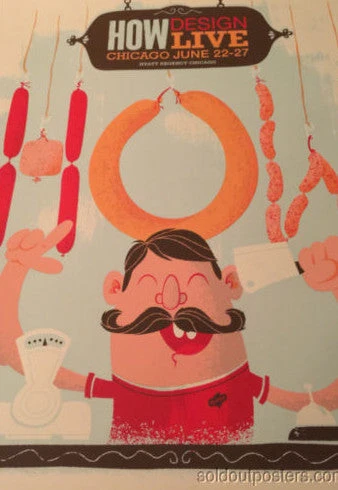 How Design Live - Delicious Design Poster Print Chicago, IL Hot Dog Screen Print Art Prints 3 How Design Live - Delicious Design Poster Print Chicago, IL Hot Dog Screen Print Art Prints