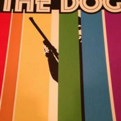 The Dog - 2014 Jay Shaw Poster Iron Jaiden Cinema Movie Hand Numbered MONDO