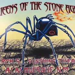Queens Of The Stone Age - 2003 EMEK Poster Albuquerque, NM Sunshine Theatre