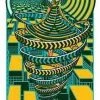 Pearl Jam - 2013 Brad Klausen Print Lollapalooza Poster Sao Paulo, Brazil Show