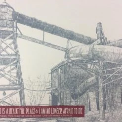 Gig Posters The World Is A Beautiful Place & I Am No Longer Afraid To Die - 2015 Landland Po