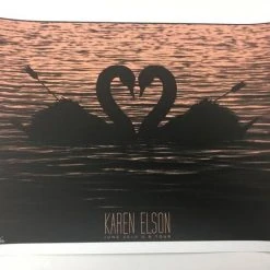 Gig Posters Karen Elson - 2010 Todd Slater Poster June U.S Tour