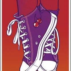 Kings Of Leon - 2017 Joshua Budich Poster Dallas, TX Starpress Pavilion Gig Posters