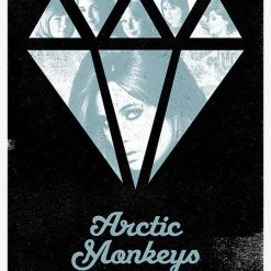 Arctic Monkeys - 2014 Third Alert Designs Poster Orlando Gig Posters