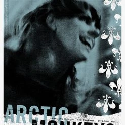 Arctic Monkeys - 2014 Third Alert Designs Poster St. Louis