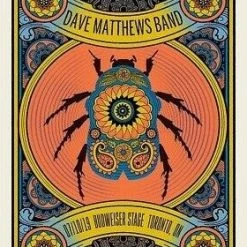 Dave Matthews Band - 2019 Methane Poster Toronto, ONT Beetle Gig Posters
