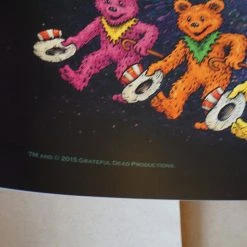 Grateful Dead - 2015 Marq Spusta Poster Chicago, IL Fare Thee Well