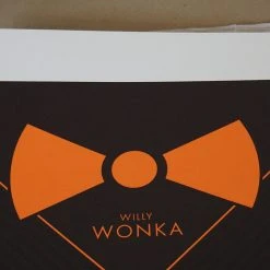 Movie/TV Posters Wonka Nutty Crunch - 2015 Justin Van Genderen Poster Gene Wilder