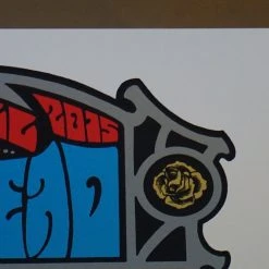 Grateful Dead - 2015 Alan Forbes Poster Chicago, IL Steal Your Face