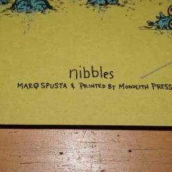 Nibbles - 2016 Marq Spusta 1st Edition Signed And Numbered C2E2 Poster Print Art Prints