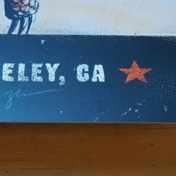 Willie Nelson - 2015 Zeb Love Poster Print Allison Krauss Berkeley GA