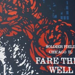 Fare Thee Well - 2015 Jimmy Bryant Grateful Dead Poster Print Chicago, IL