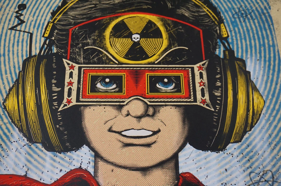 Fall Out Boy - 2016 Zeb Love Poster Print San Francisco Bill Graham Gig Posters 5 Fall Out Boy - 2016 Zeb Love Poster Print San Francisco Bill Graham Gig Posters