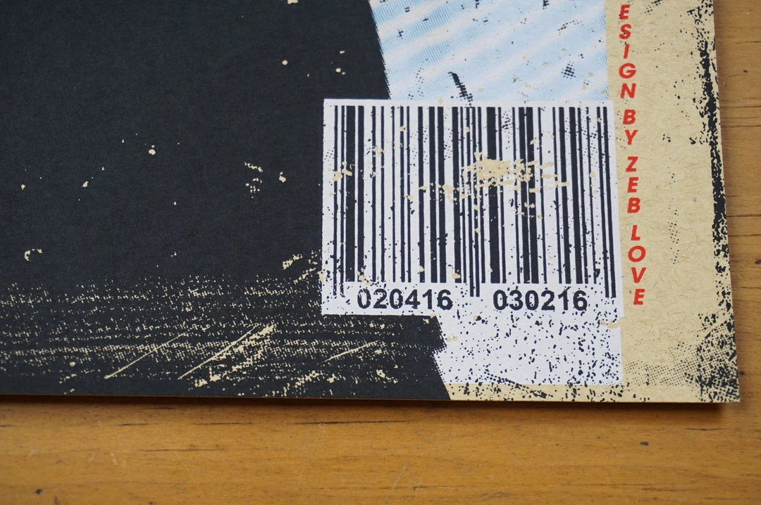 Fall Out Boy - 2016 Zeb Love Poster Print San Francisco Bill Graham Gig Posters 8 Fall Out Boy - 2016 Zeb Love Poster Print San Francisco Bill Graham Gig Posters